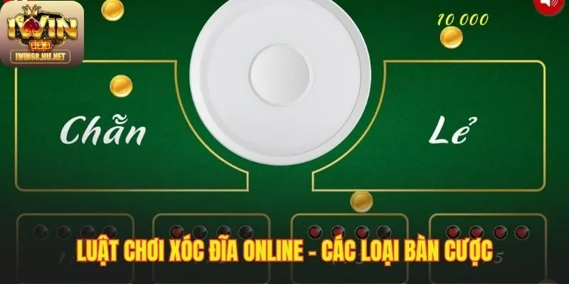 Luật chơi xóc đĩa xác định thắng thua qua 4 quân vị